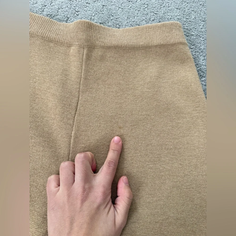 JCrew Wide-leg Sweater-pant in Heather Khaki - Picture 9 of 12